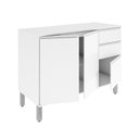 Ver imagem 5 de Balcão de Cozinha 119cm 3 Pts 2 Gav Nina Branco