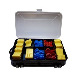Estojo Duplo Conector Derivação Emenda Fios 0,5 a 6mm - 60un - 4
