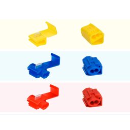 Estojo Duplo Conector Derivação Emenda Fios 0,5 a 6mm - 60un - 8
