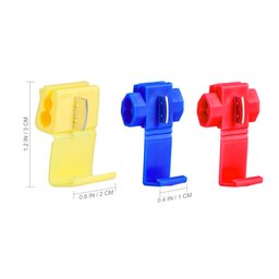 Estojo Duplo Conector Derivação Emenda Fios 0,5 a 6mm - 60un - 5