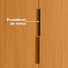 Guarda-Roupa Casal 6 Portas 4 Gaveta 100% MDF 2 Portas com Espelho e Pés Matisse - 9