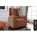 Ver imagem 2 de Poltrona Reclinável Onix 1 Lugar Veludo Cobre Matrix