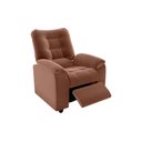 Ver imagem 3 de Poltrona Reclinável Onix 1 Lugar Veludo Cobre Matrix