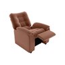 Poltrona Reclinável Onix 1 Lugar Veludo Cobre Matrix - 4
