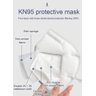 Máscara Facial KN95 Proteção Respiratória FFP2 C/ 5 Camadas K N95 Elástico Clip Nasal Kit C/ 720 un - 2