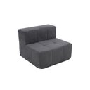 Ver imagem 5 de Sofá Modular Kappesberg Boucle Titanio 1 Lugar Fixo 84cm Titânio Kappesberg