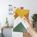 Ver imagem 3 de Grafismos - Quadro ou Placa Decorativa com 6 Peças É Decoração Quadros e Placas Decorativas 6mm - Pl