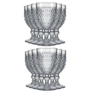 Taça Bico de Jaca Marine de Vidro 340ml 12 Unidades - Nadir 0043/478