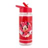 Kit Garrafa Plástico Infantil Mochila Saco Minnie Disney - 6
