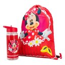 Ver imagem 1 de Kit Garrafa Plástico Infantil Mochila Saco Minnie Disney