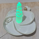 Ver imagem 3 de Luminária Ritual em Porcelana com Torre de Selenita e Defumador