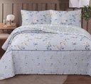 Ver imagem 1 de Jogo Colcha Cobre Leito Estampada Dupla Face Queen Ultrassonic 240x260cm - Marabá