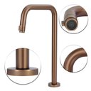 Ver imagem 2 de Torneira Banheiro/lavatório Pratica Clean Rose Gold Alta