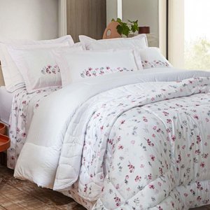 Jogo de Cama Queen 300 Fios Lydie - Kacyumara Estampado