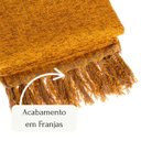 Ver imagem 6 de Manta para Sofá Peseira em Chenile 1.80x1.20m  - Mostarda