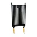 Ver imagem 1 de Grelha Parrilha Argentina Ferro Fundido Cabo Madeira 33x50cm