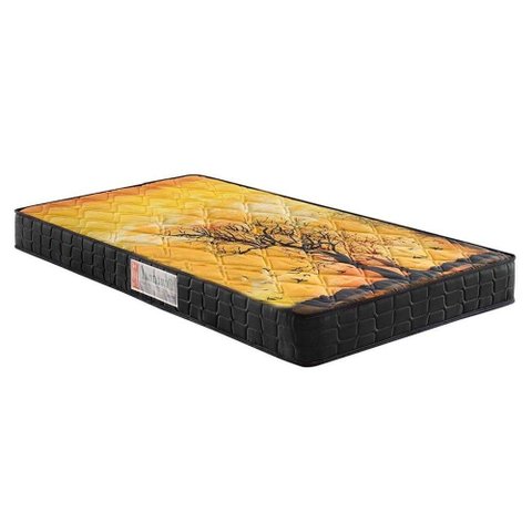 Colchão Solteiro Anjos Espuma Compact AG 65 / D28 / Pantanal Black (88x188x17) - 