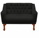 Ver imagem 1 de Sofá Namoradeira Grécia 2 Lugares Luxo – Estofado em Tecido Sintetico, Conforto e Qualidade para Sal