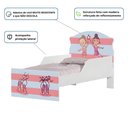 Ver imagem 2 de Bicama Infantil Tick Bailarinas Meninas com Colchões