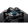 Cooktop a Gás Fischer 2 Bocas Loft com Supervisor de Chama Mesa Vidro Bivolt - 2