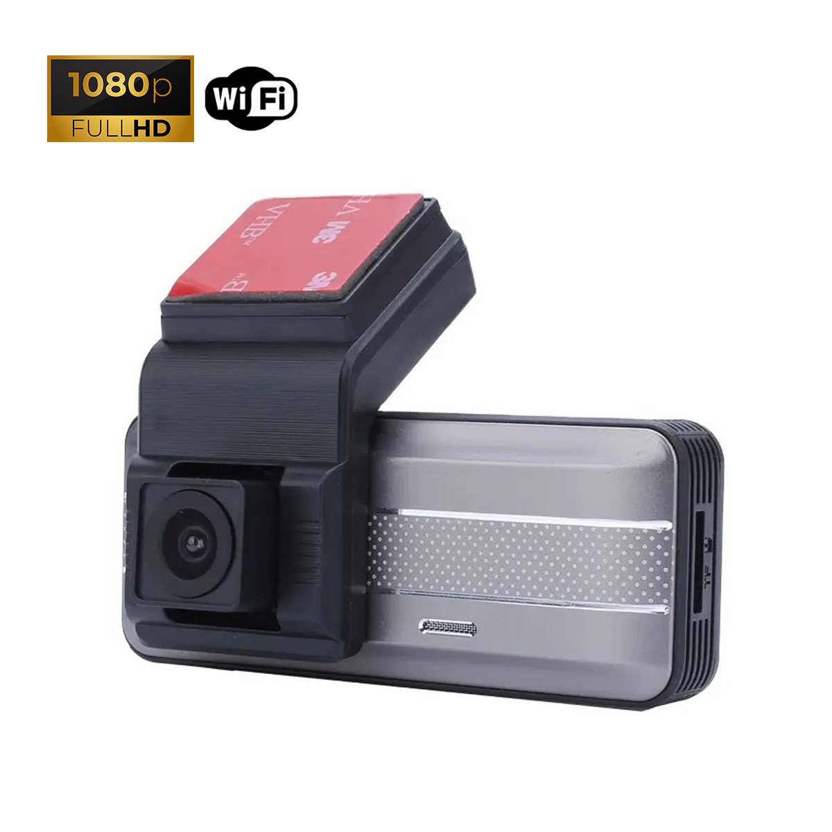 Camera Veicular Duo Automotiva Wifi Lente Dupla Alta Definição Cartao de Memoria Visor Gravador Moto - 10