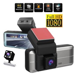 Camera Veicular Duo Automotiva Wifi Lente Dupla Alta Definição Cartao de Memoria Visor Gravador Moto - 3