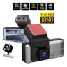 Camera Veicular Duo Automotiva Wifi Lente Dupla Alta Definição Cartao de Memoria Visor Gravador Moto - 3