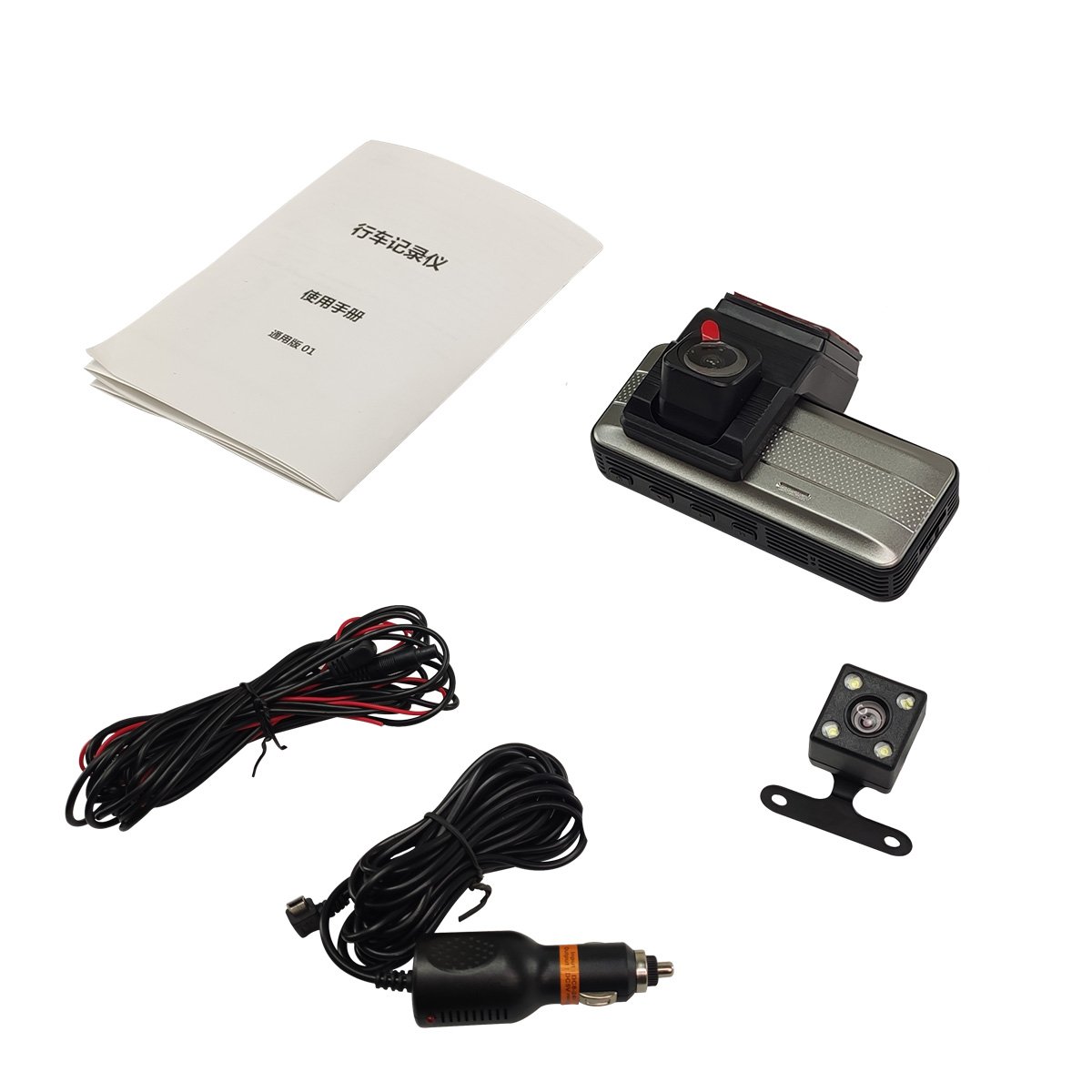 Camera Veicular Duo Automotiva Wifi Lente Dupla Alta Definição Cartao de Memoria Visor Gravador Moto - 13