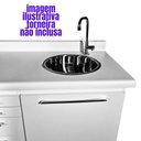 Ver imagem 5 de Antioxidante - Cuba Aço 304 Tam. 30x15 P/ Salas Médicas (redonda)