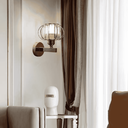 Ver imagem 2 de Arandela Metal e Cristal Dourado Redonda 1e27 14,5cm