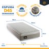 Colchão de Espuma D45 Pillow Top Strong Solteiro 88cm - 3