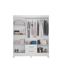 Ver imagem 6 de Guarda Roupa Casal 6 Portas e 2 Gavetas Panamá