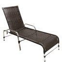 Ver imagem 1 de Espreguiçadeira Esteira Catar de Alumínio Piscina Tabaco