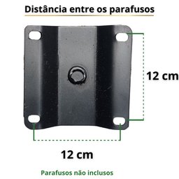 Base Giratória de Madeira Para Poltrona Decorativa - 4