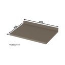 Ver imagem 4 de Balcão 3 Gavetas 60cm com Tampo Connect Duna/Cristal - Móveis Henn