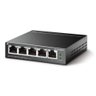Switch Gigabit Profissional 10/100/1000 C/ 5 Portas (sendo 4 Poe) Tl-sg1005lp Smb - 2