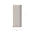 Ver imagem 3 de Kit 5 Bandejas Plásticas Retangulares Bege para Servir Petiscos Entradas Bebidas Flow ou