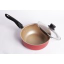 Ver imagem 5 de Jogo de Panelas 08 Peças Cereja Antiaderente Remaza