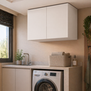 Ver imagem 3 de Armário Aéreo Organizador Multiuso MDF 02 Portas Altezza Belmax:Branco