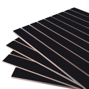 2 Paineis Canaletado Preto - 0,91 x 0,91 + 100 Gancho 15cm + Canaletas PRETAS