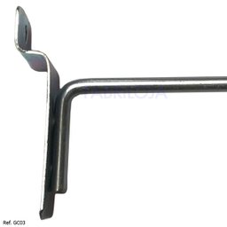 2 Paineis Canaletado Preto - 0,91 x 0,91 + 100 Gancho 15cm + Canaletas PRETAS - 3