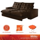 Ver imagem 6 de Sofá Retrátil e Reclinável Milão 250cm com Super Pillow de 30cm com Molas Pocket - Movenzo Estofados