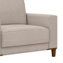 Ver imagem 7 de Poltrona Decorativa Sala de Estar Kit 02 Zaire M22 Linho Areia - Mpozenato