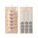 Ver imagem 2 de Cabide Organizador 20 Bolsos Divisorias Porta Sutia Closet Joias Guarda Roupa