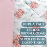 Jogo de Cama Casal King Size Selin 100% Algodao Quentinho:rose - 2