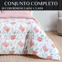 Ver imagem 5 de Jogo de Cama Casal King Size Selin 100% Algodao Quentinho:rose