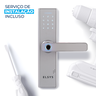 Fechadura Digital de Embutir Esf-de2000b + Instalação Prata Elsys - 2
