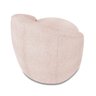 Poltrona Decorativa Orgânica Lua Bouclê Rosê D03 - D’Rossi - 7
