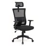 Cadeira Escritorio Diretor Ergonomica Max1 Preto Maxoffice - 2