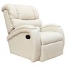 Poltrona do Papai Reclinável Zero Wall com Gatilho Biorne F05 Corano Bege - Lyam Decor - 1